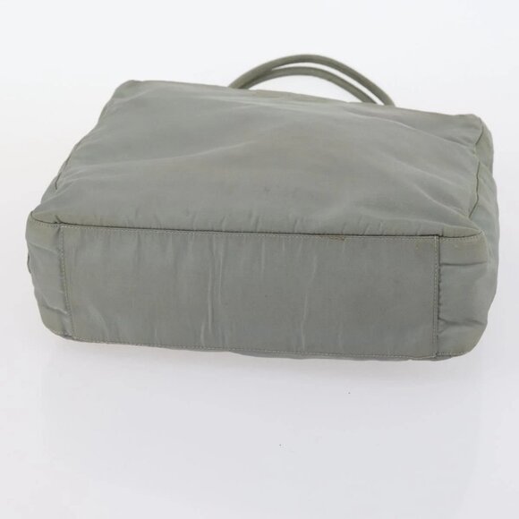 PRADA Tote Bag Nylon 2 Set Pink Khaki Auth 147966 - Picture 7 of 16